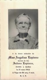 Généalogie Lapierre