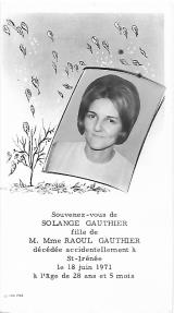 Généalogie Gauthier