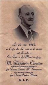 Généalogie Cloutier