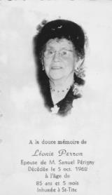 Généalogie Perron