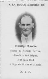 Généalogie Asselin