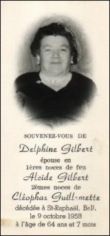 Généalogie Gilbert