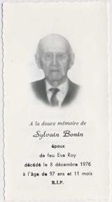 Généalogie Bonin