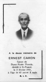 Généalogie Caron