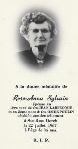 Généalogie Sylvain