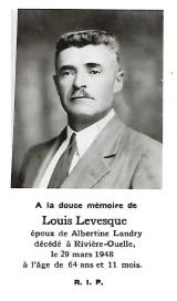 Généalogie Levesque