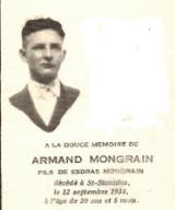 Généalogie Mongrain