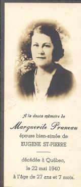 Généalogie Pruneau