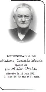 Généalogie Boutin