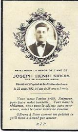 Généalogie Sirois