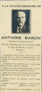 Généalogie Baron