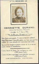 Généalogie Durand