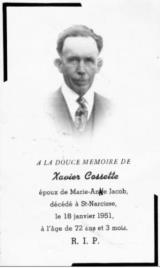 Généalogie Cossette