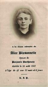 Généalogie Bissonnette