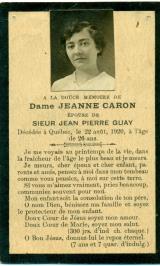 Généalogie Caron