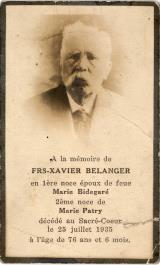 Généalogie Belanger