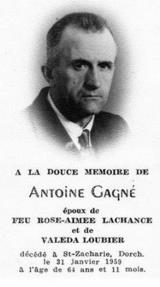 Généalogie Gagne