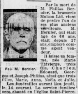 Généalogie Bernier