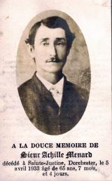 Généalogie Menard