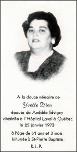 Généalogie Dion