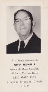 Généalogie Brunelle